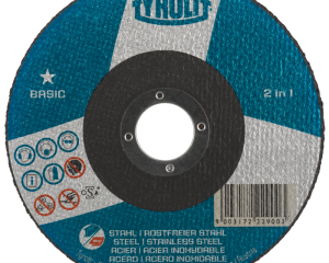 Rezna ploča 2in1 za inox i čelik - 115x2,5x22,23