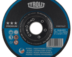 Brusna ploča FASTCUT za čelik i inox - 150x7,0x22,23