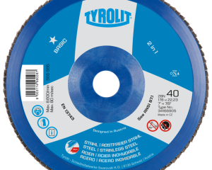 Lamelirani disk 2in1 za čelik i inox - 115x22,23 gr.40