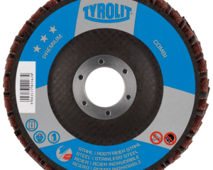 Lamelirani disk TWIN FLAP za čelik i inox - 115x22,23 gr.40