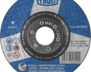 CUT AND GRIND ploča za inox i čelik - 115x2,5x22,23