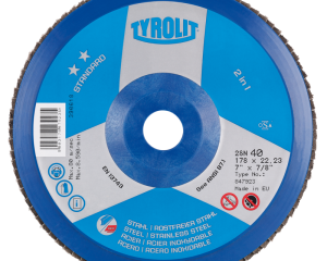 Lamelirani disk 2in1 za čelik i inox - 115x22,23 gr.40