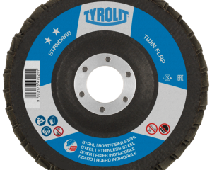Lamelirani disk TWIN FLAP za čelik i inox - 115x22,23 gr.40