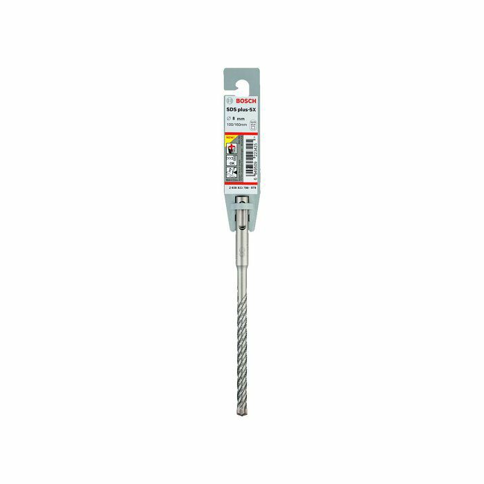 Svrdlo za bušaći čekić PRO SDS plus-5X, 8 x 100 x 160 mm