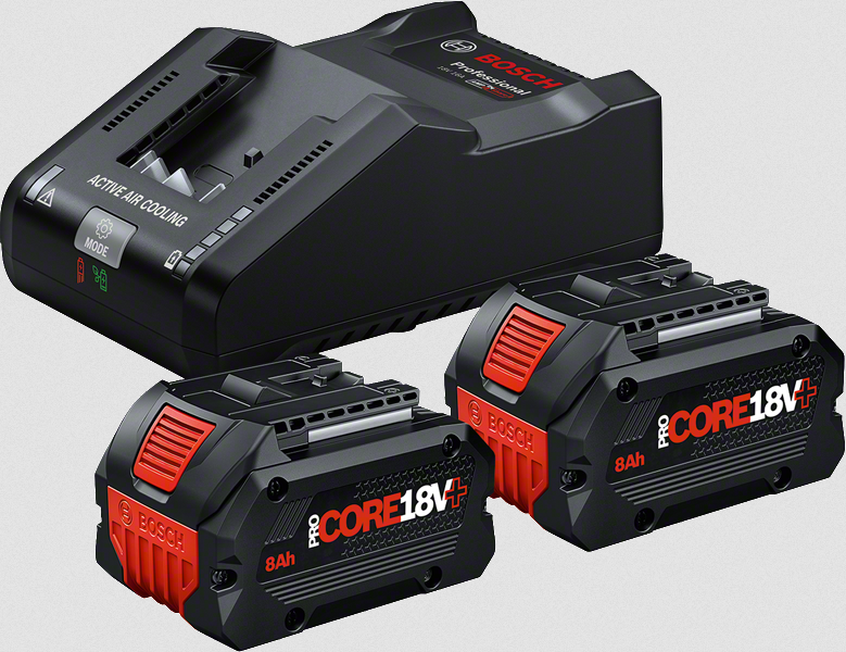 Početni set 2 X akumulatora ProCORE18V+ 8.0AH + GAL 18V-160