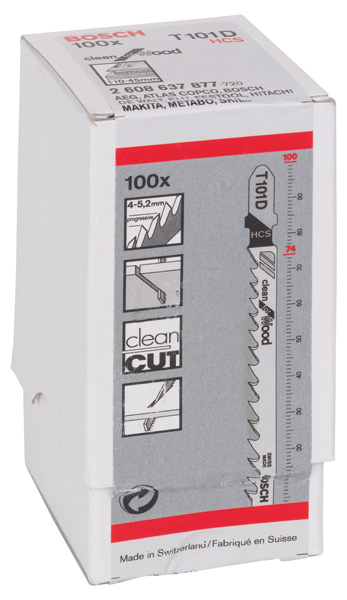 List ubodne pile T 101 D 74mm,100kom - Slika 2