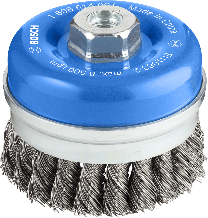 Lončasta četka PRO Metal heavy X-Lock, 90 x 0,5 mm, s navojem