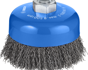 Lončasta četka PRO Metal clean, 100 x 0,5 mm, s navojem