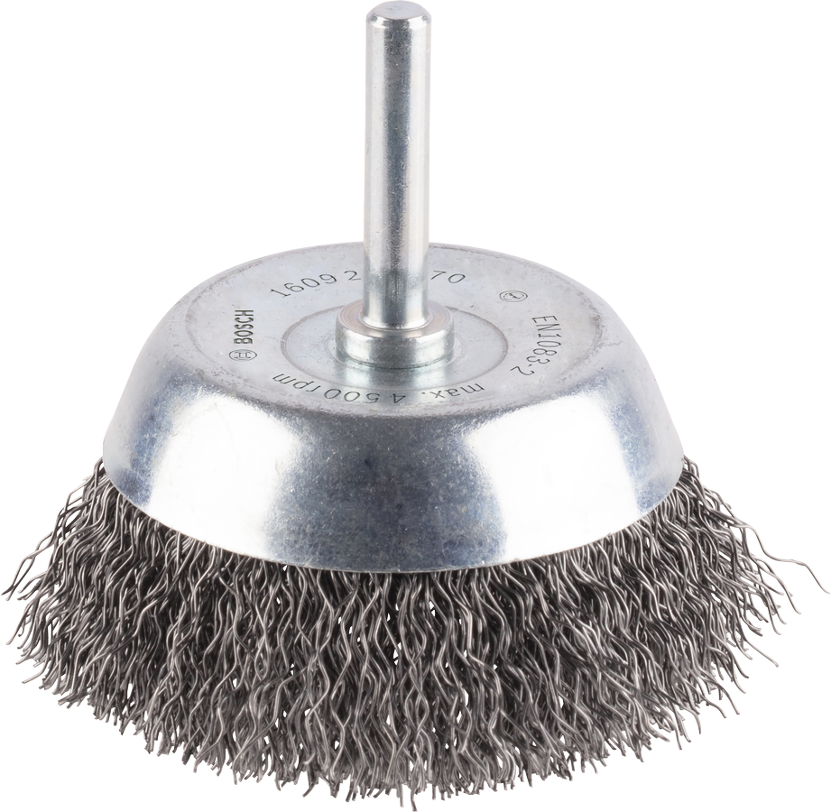 Lončasta četka PRO Metal clean s ravnim prihvatom, 70 x 0,3 mm