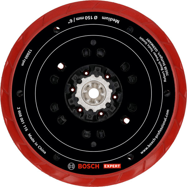 Brusni tanjur EXPERT Multihole, srednji, 150 mm, GEX 18V-150-3