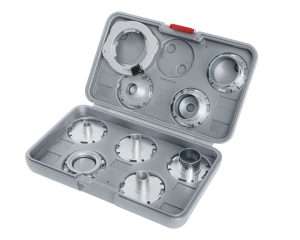 Set vodilica za predloške PRO, metričke, za glodalice, 9 kom.