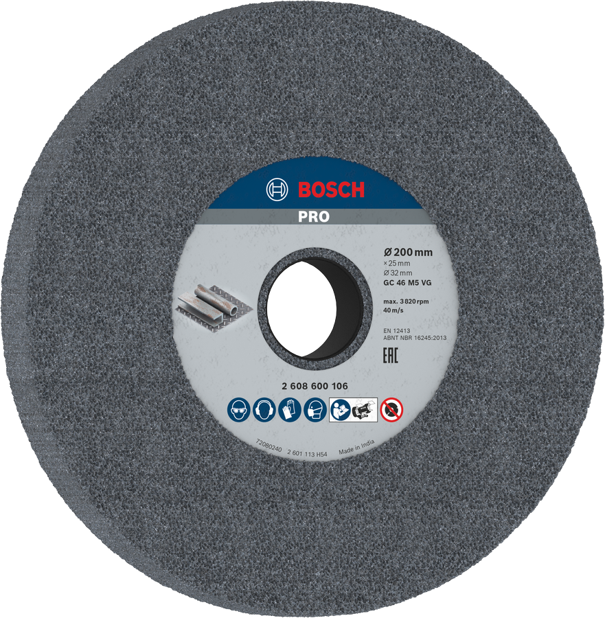Brusni lonac PRO Metal, 200 x 25 x 32 mm, G46