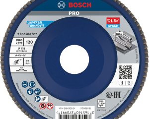 Lamelirani brusni disk PRO X571, ravan, 115 mm, G120