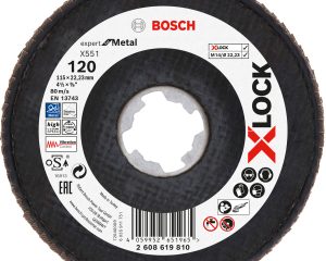 Lamelirani brusni disk X551 Expert for Metal X-LOCK