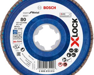 Lamelirani brusni disk X551 Expert for Metal X-LOCK