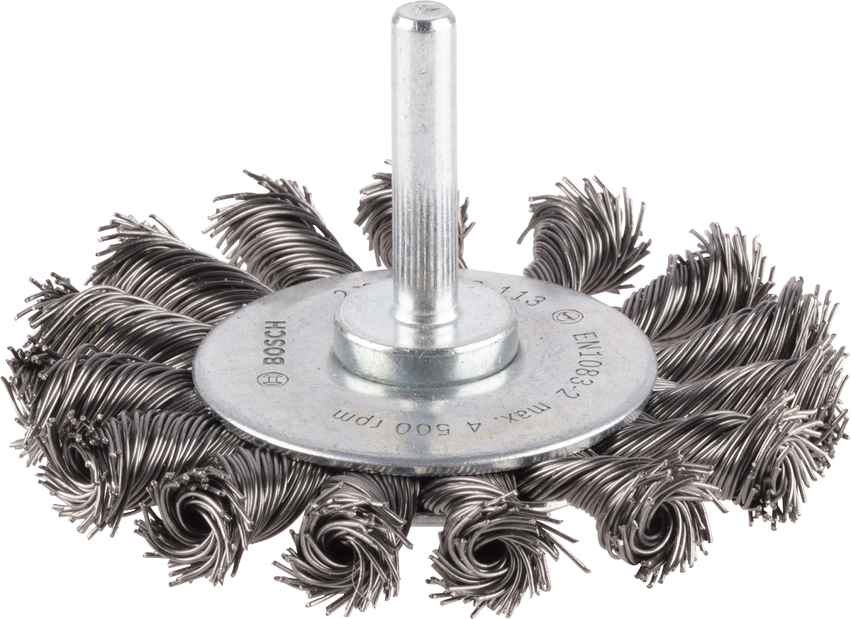 Pločasta žičana četka PRO Metal heavy s ravnim prihvatom, 75 x 0,5 mm