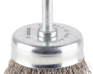 Lončasta četka PRO Stainless Steel clean s ravnim prihvatom, 50 x 0,3 mm