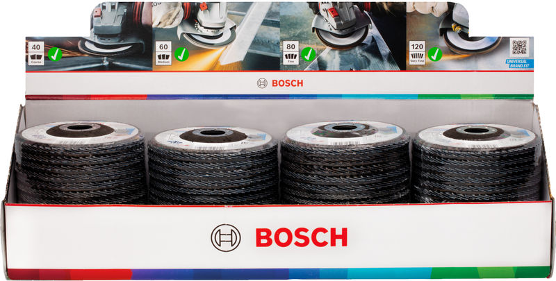 X451 set preklopnih diskova, 115 x 22,23 mm, G40; 60; 80; 120, T27, 60 kom - Slika 7