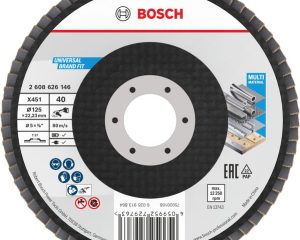 X451 preklopni disk, 125 x 22,23 mm, G40, T27, 15 kom