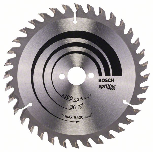 List kružne pile PRO Wood Circular, 160 x 2,6 x 20 mm, T36