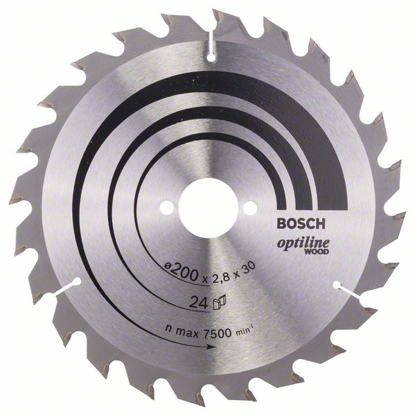 List kružne pile PRO Wood Circular, 200 x 2,8 x 30 mm, T24