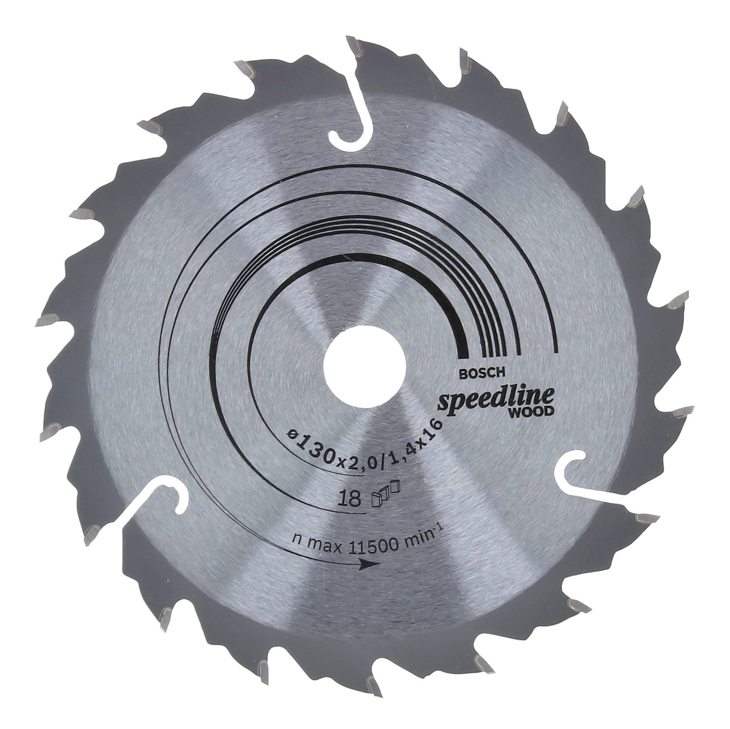 List kružne pile PRO Wood Circular, 130 x 2 x 16 mm, T18