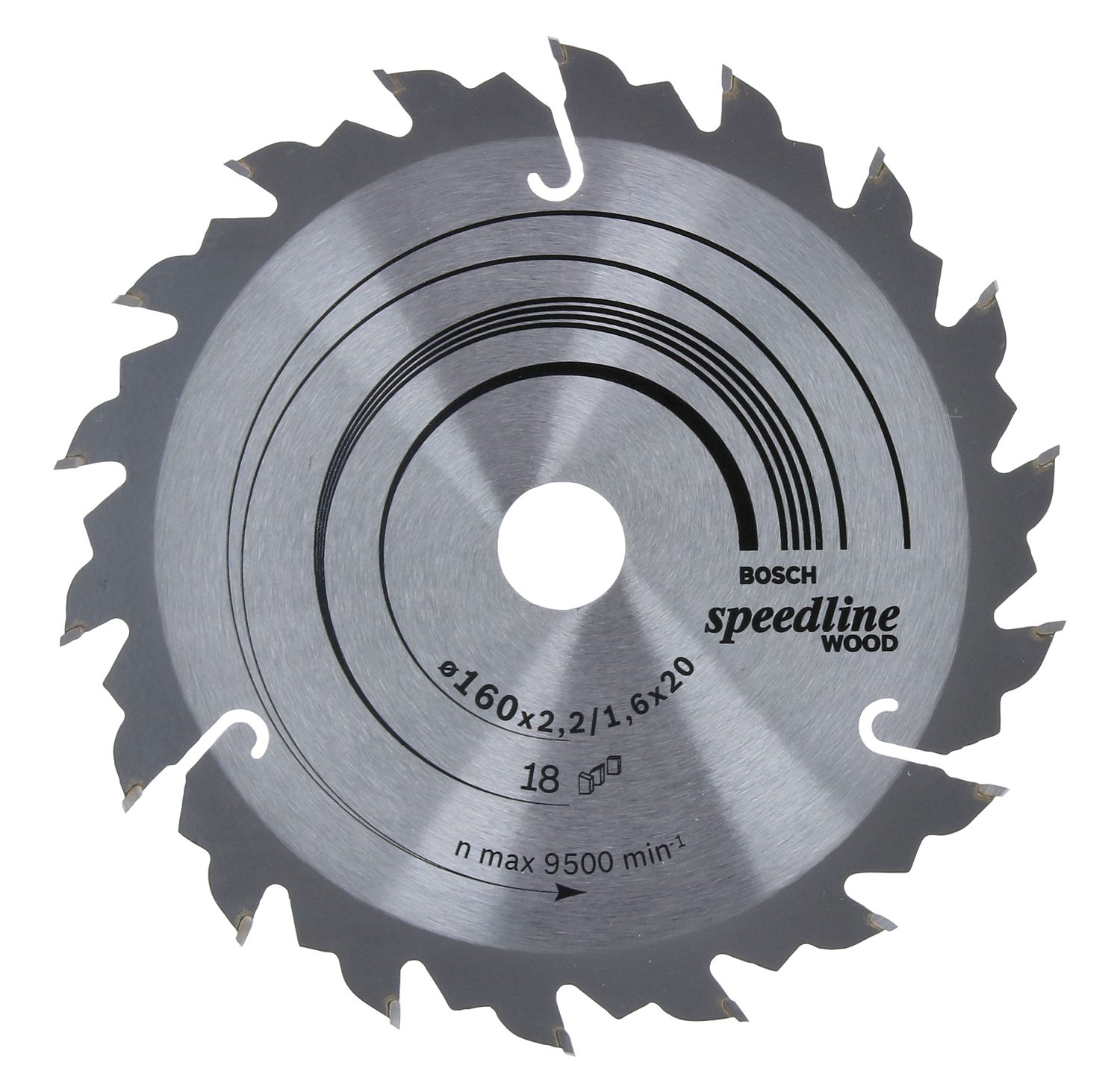 List kružne pile PRO Wood Circular, 160 x 2,2 x 20 mm, T18