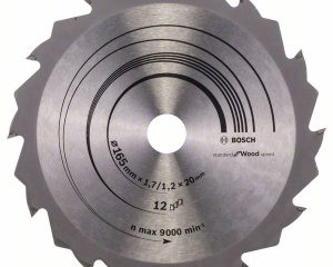 List kružne pile PRO Wood Circular, 165 x 1,7 x 20 mm, T12