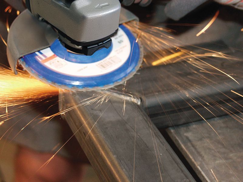 Lamelirani brusni disk PRO X571, pod kutom, 125 mm, G60 - Slika 2