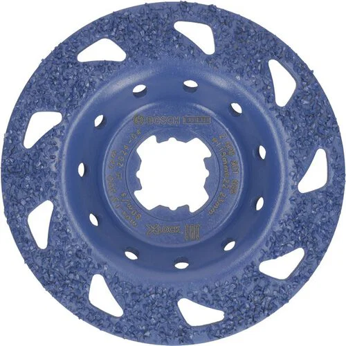 Srednje gruba brusna ploča od karbida EXPERT Multi Material, ukošena, X-LOCK, 115 mm, 22,23 mm