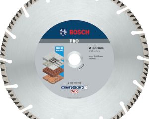 Dijamantna rezna ploča PRO Multi Material, 300 x 25,4 mm