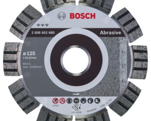 Dijamantna ploča PRO Abrasive, 125 x 22,23 mm