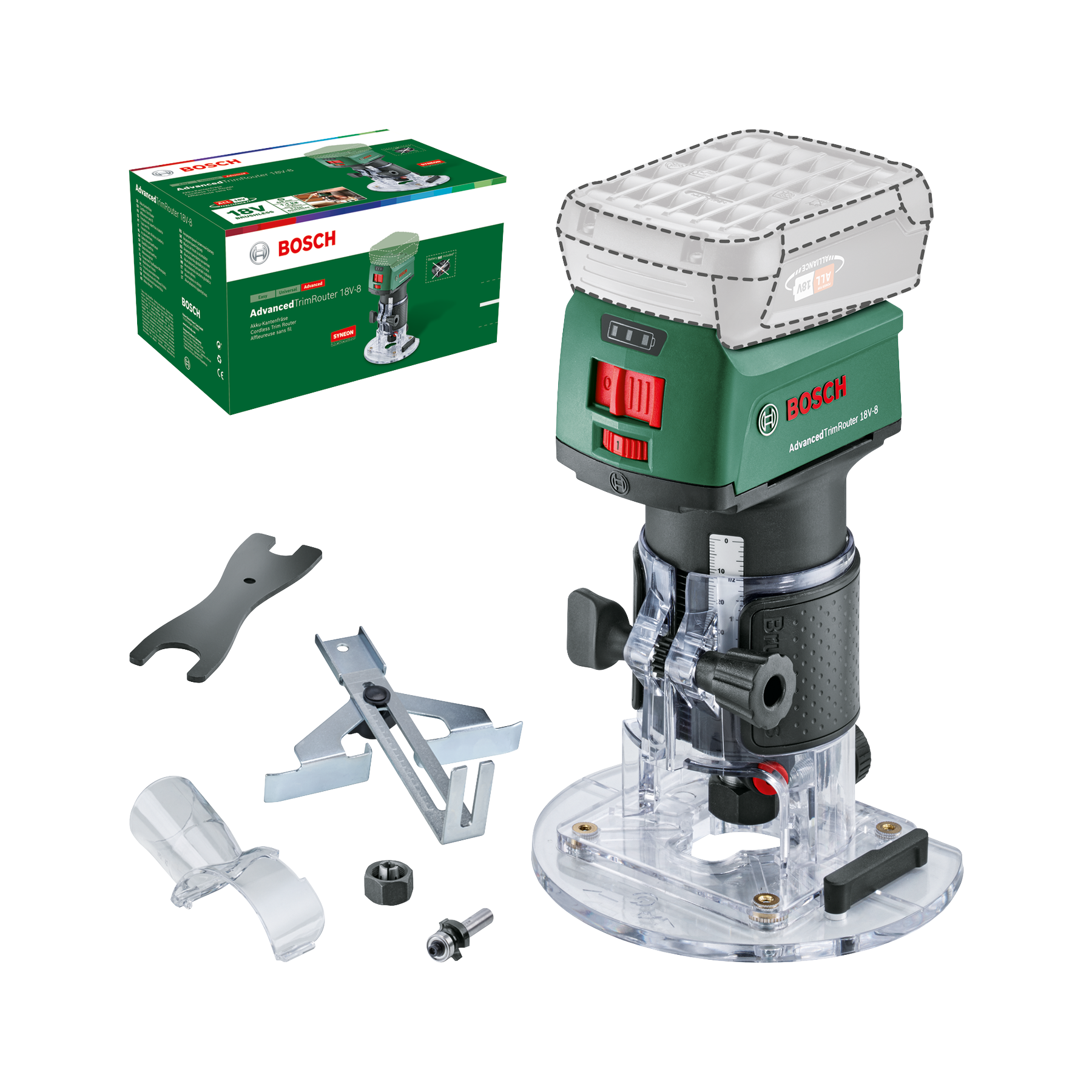 AdvancedTrimRouter 18V-8 - Slika 2