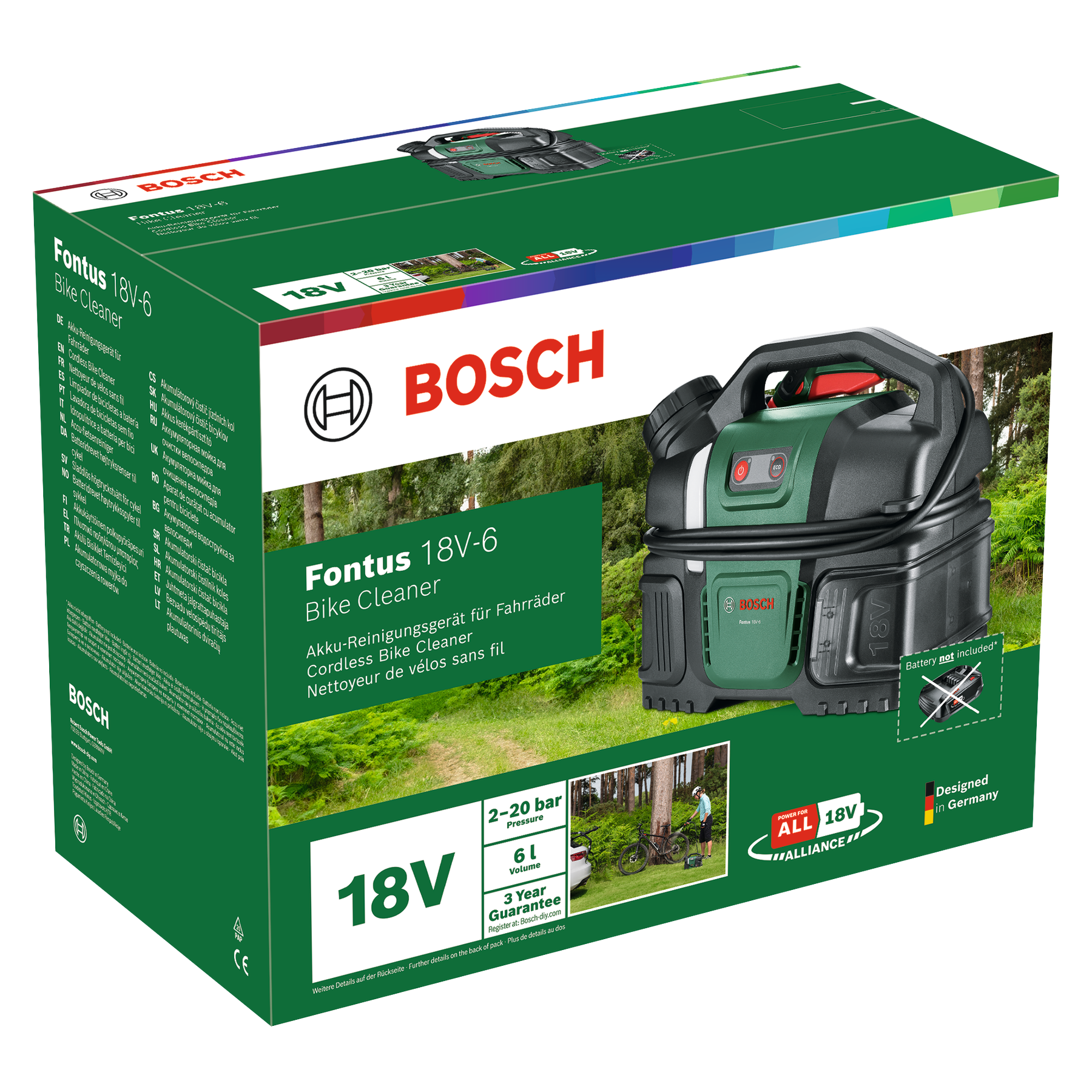 Perač bicikla Fontus 18V-6 - Slika 5