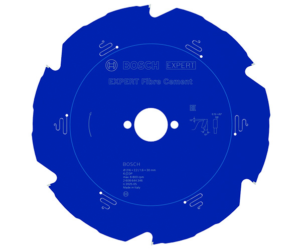 List kružne pile EXPERT Fibre Cement, 216 x 2,2/1,6 x 30 mm, T6