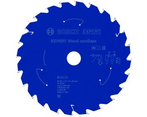 List kružne pile EXPERT Wood cordless, 165 x 1,5/1 x 20 mm, T24