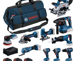 PRO 10-dijelni komplet alata Professional 18V
