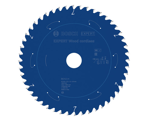List kružne pile EXPERT Wood cordless, 216 x 2/1,4 x 30 mm, T48