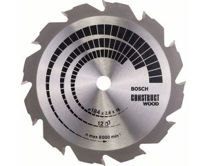 List kružne pile PRO Construct Wood, 184 x 2,6 x 16 mm