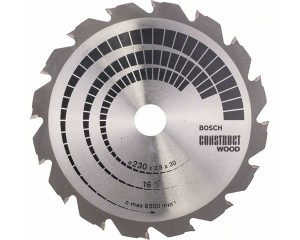 List kružne pile PRO Construct Wood, 230 x 2,8 x 30 mm