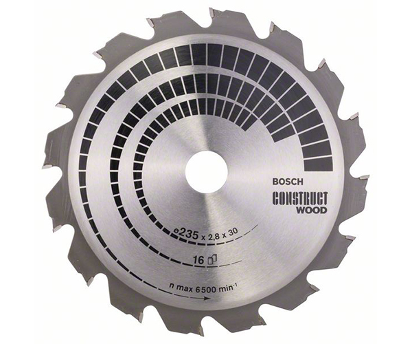 List kružne pile PRO Construct Wood, 235 x 2,8 x 30 mm